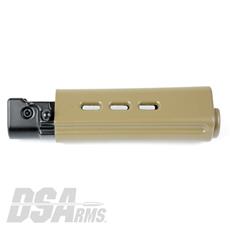 DSA FAL SA58 Short Length Belgian Style Handguard - Dura Coat Flat Dark Earth