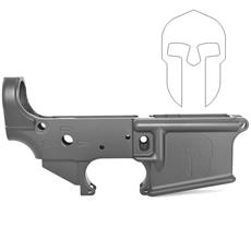 DSA AR15 ZM4 Stripped Lower Receiver - Engraved with Spartan Helmet