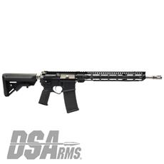 DSArms AR15 ZM4 16" WarZ Series 5.56 Rifle - Titanium V2 Edition - S.S. Lightweight Mid-Length