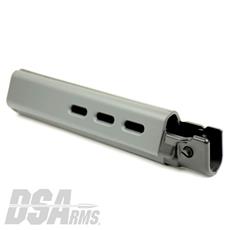 DSA FAL SA58 Traditional Length Belgian Style Handguard - Dura Coat Grey Wolf