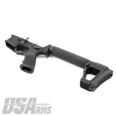 DSA AR15 ZM4 Complete Lower Receiver - ACE Long SOCOM Buttstock