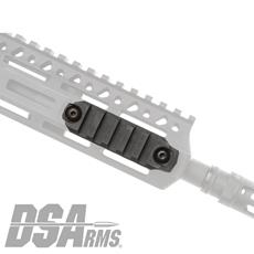 Bravo Company Gunfighter Picatinny Rail Section - M-LOK Mounting - Black
