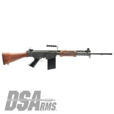 DSA SA58 FAL 21" Israeli Light Barrel Rifle - Soldier Grade Battle Worn Hebrew War Hammer