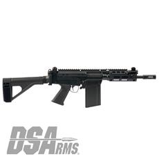 DSA SA58 Improved Battle Pistol - 8.25" Barrel - Folding Arm Brace & M-LOK Handguard Included