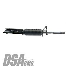 DSA AR15 14.7" Chrome Lined M4 1:7 Twist Sight Tower Upper Assembly - Pinned Flash Hider 16.4" OAL