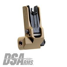 Knight's Armament Co. MK12 / MK18 RAS Front Folding Sight - Taupe