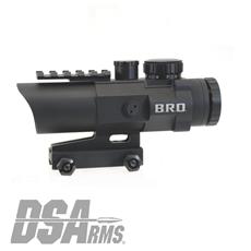 DS Arms B.R.O. (Battle Rifle Optic) 4x Prism Scope - Trilux Reticle - GEN 2
