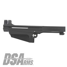 DSA SA58 Special Gendarmerie Marked Stripped Semi Auto FAL Receiver - Type 3 Carry Handle Cut - 7.62 MM