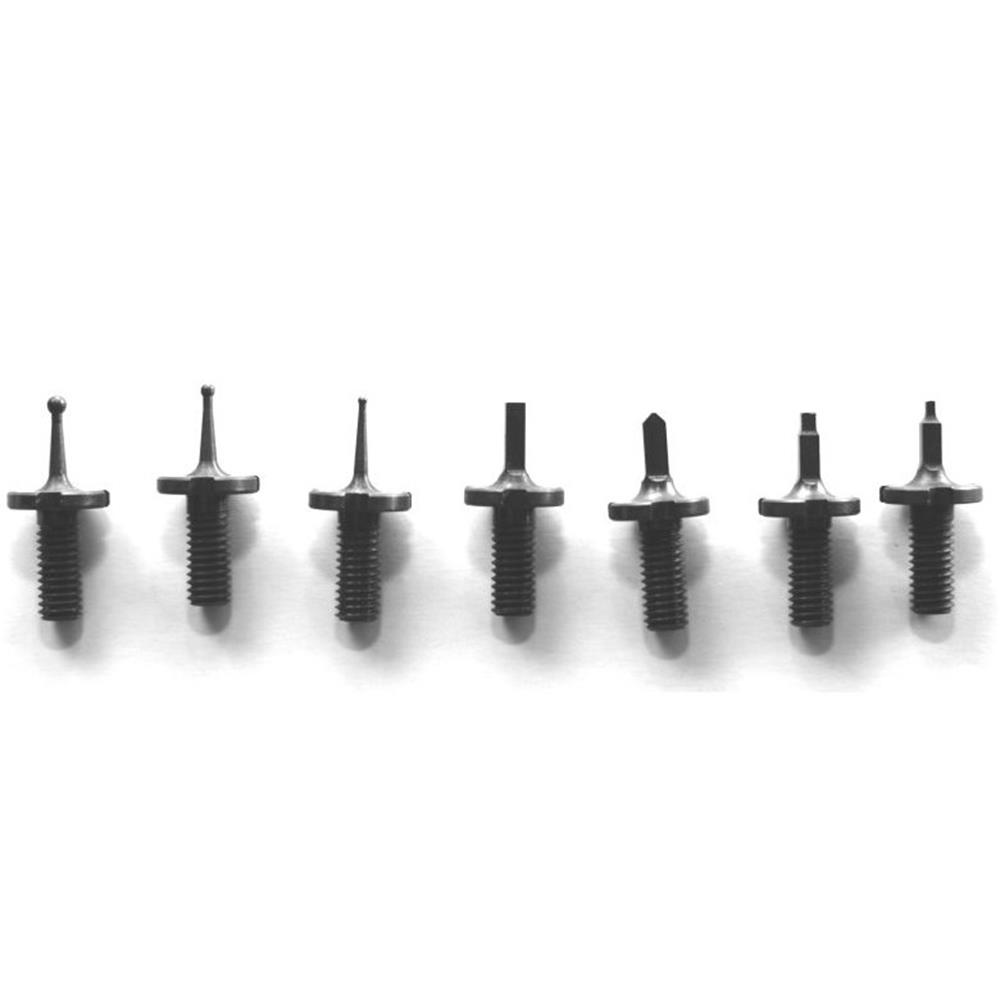 Steel 7 PK  Precision Front Sight Post Body Assortment Replacement Kit 