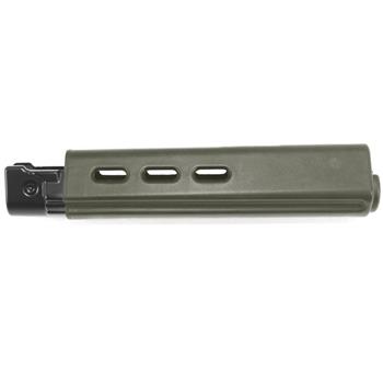 DSA FAL SA58 Traditional Length Belgian Style Handguard - Dura Coat OD Green
