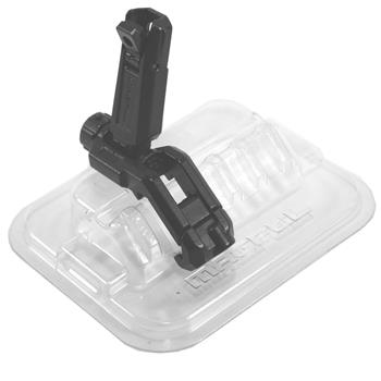 Magpul MBUS Pro Offset Back Up Folding Sight - REAR
