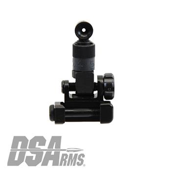 Airsoft D-Boys Knight's KAC Type 600M Flip Up Rear Sight BK 