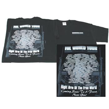 DS Arms FAL World Tour T-Shirt - Black - X Large
